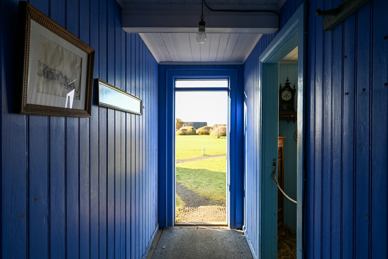 Intérieur isolé d'une maison container